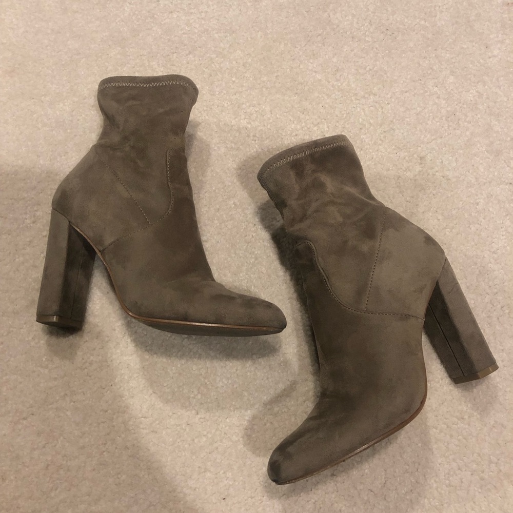 steve madden beige boots